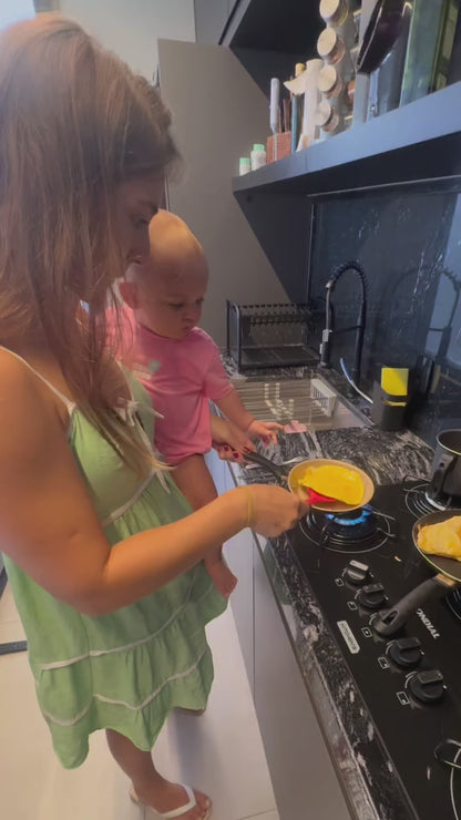 Assento e Cinto de Alimentação e Elevação Infantil - Caramelo