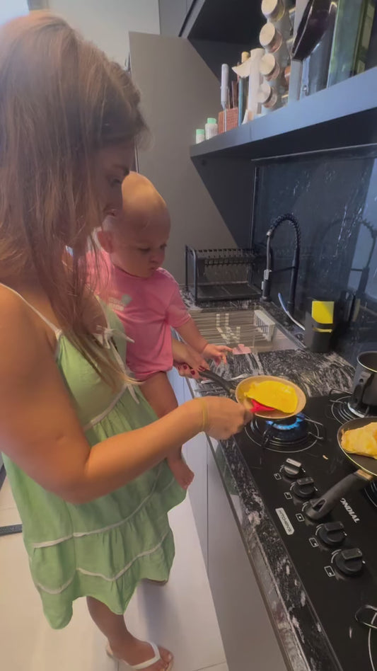 Assento e Cinto de Alimentação e Elevação Infantil - Caramelo